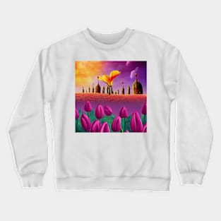 Graduation flower Crewneck Sweatshirt